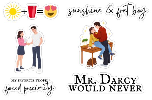 Ink & Ambition sticker sheet